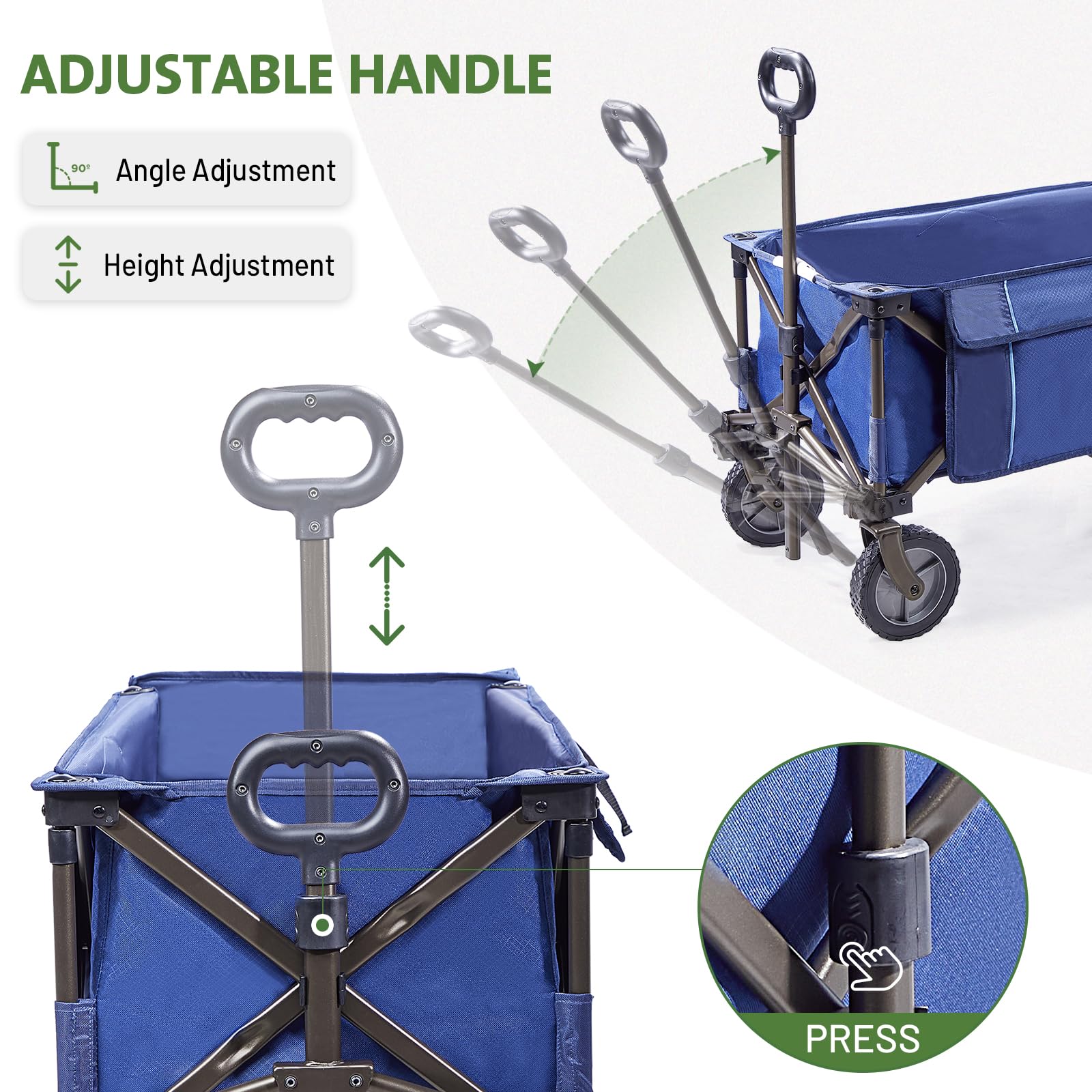 TIMBER RIDGE small dog entering wagon showing pet-friendly low entry