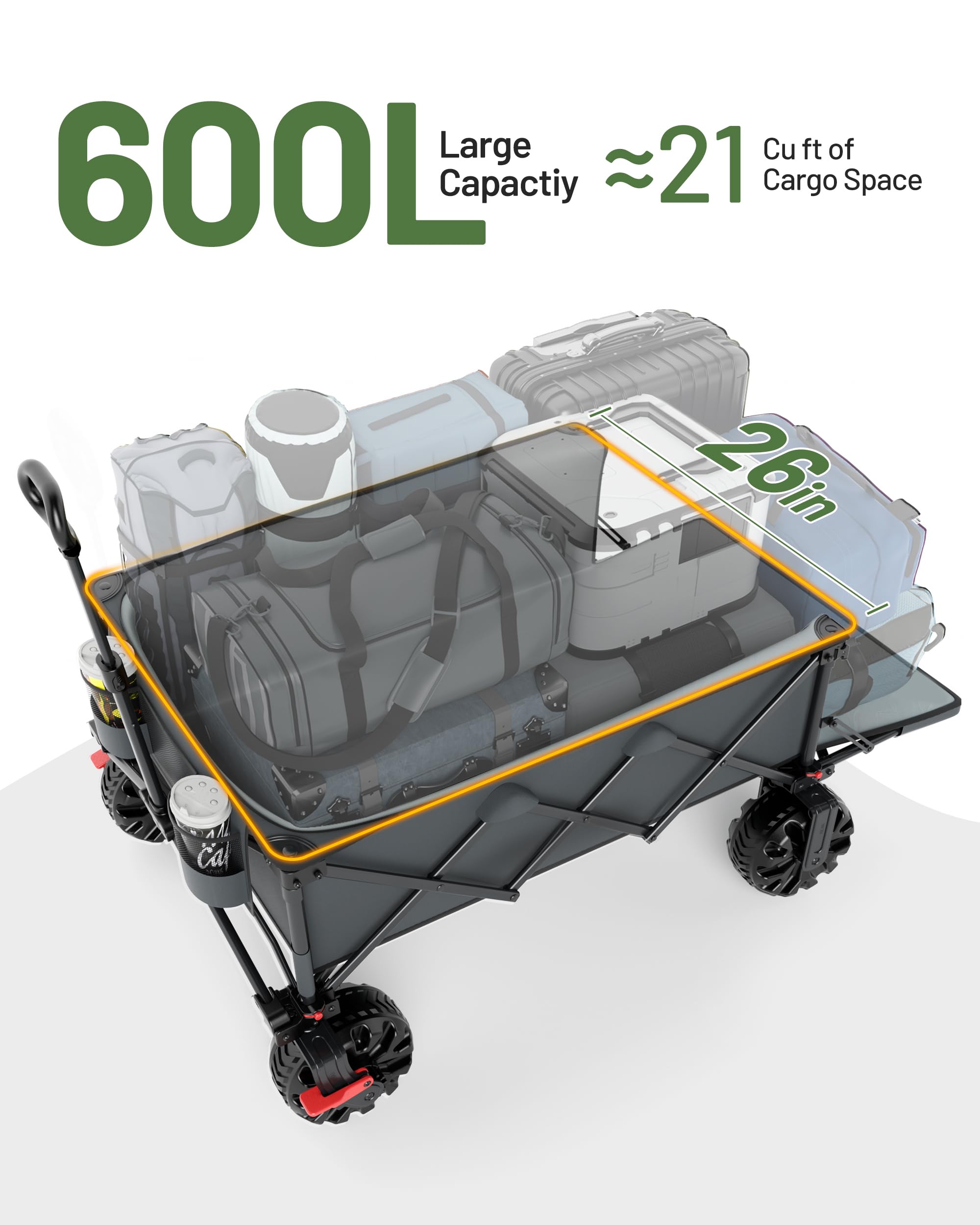 TIMBER RIDGE side pocket detail showing storage organization and convenience