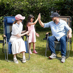 TIMBER RIDGE side profile in reclined position demonstrating extended leg support