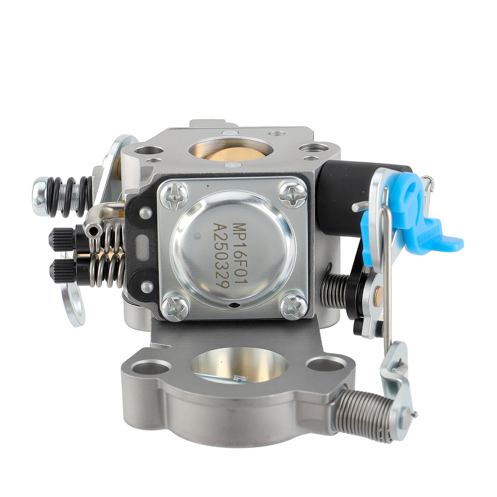 TIMEPAL carburetor next to coin showing compact size and easy fitment