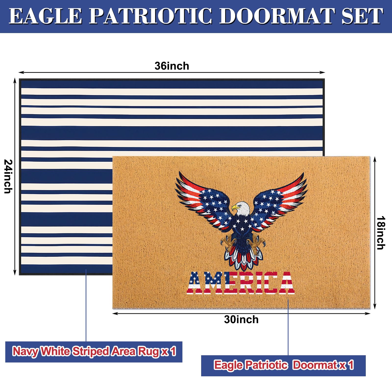 Timgle layered set on porch showing protective double-rug setup benefit