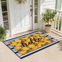 Timgle layered set on porch scene adding cheerful coastal curb appeal