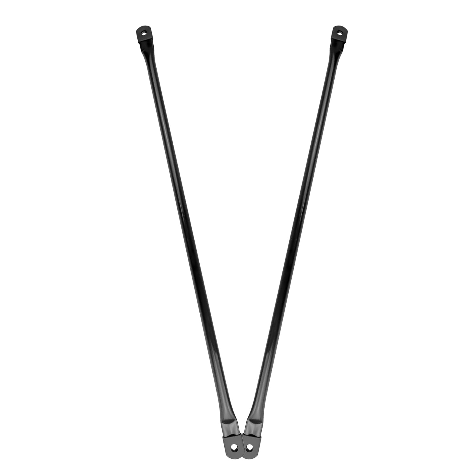 Timyrimy front view of two black replacement rods showing clean connection points and fit benefit