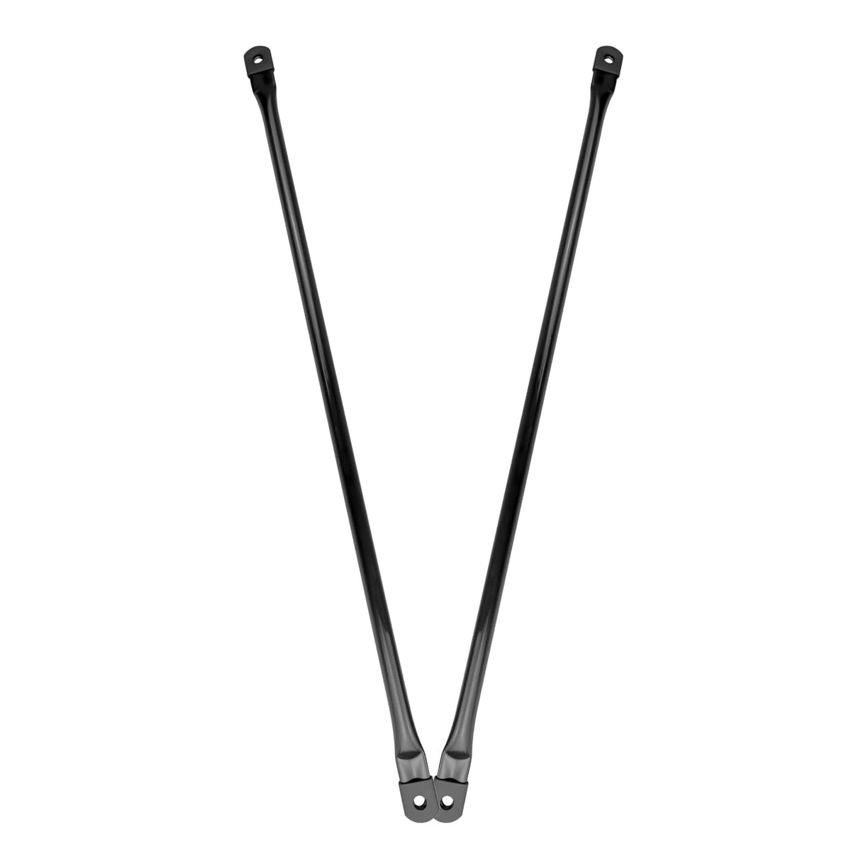 Timyrimy front view of two black replacement rods showing clean connection points and fit benefit