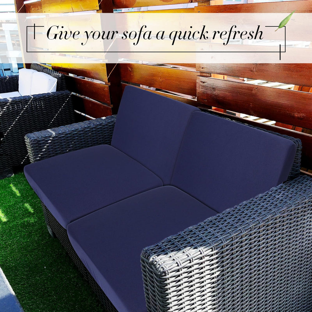 Tingjoo elastic edge detail showing snug fit and secure hold on cushions
