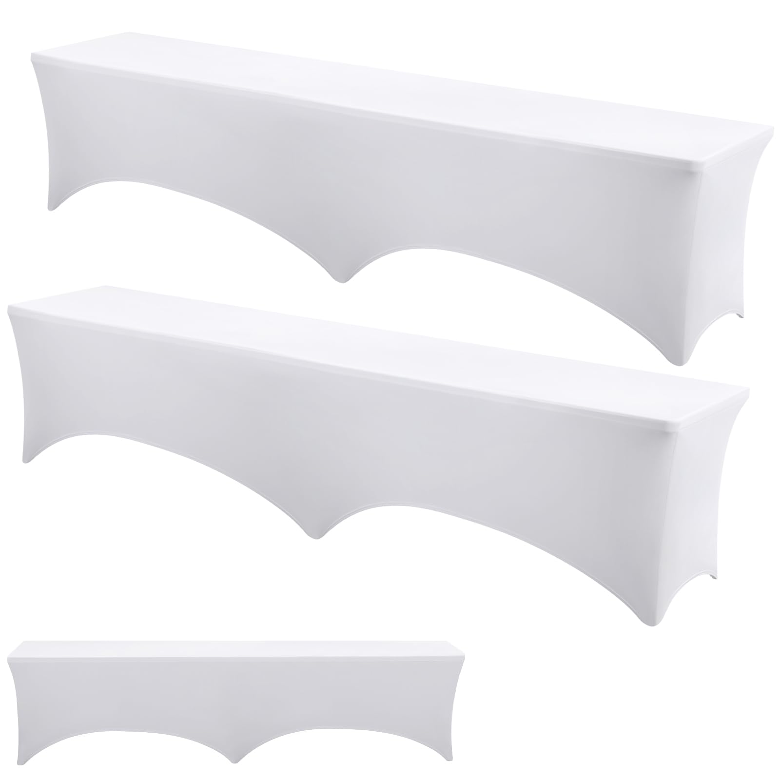 Tingjoo front view of cover on 6ft bench showing clean finish and professional look