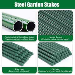 Tingyuan shaft notches detail allowing secure plant tie points