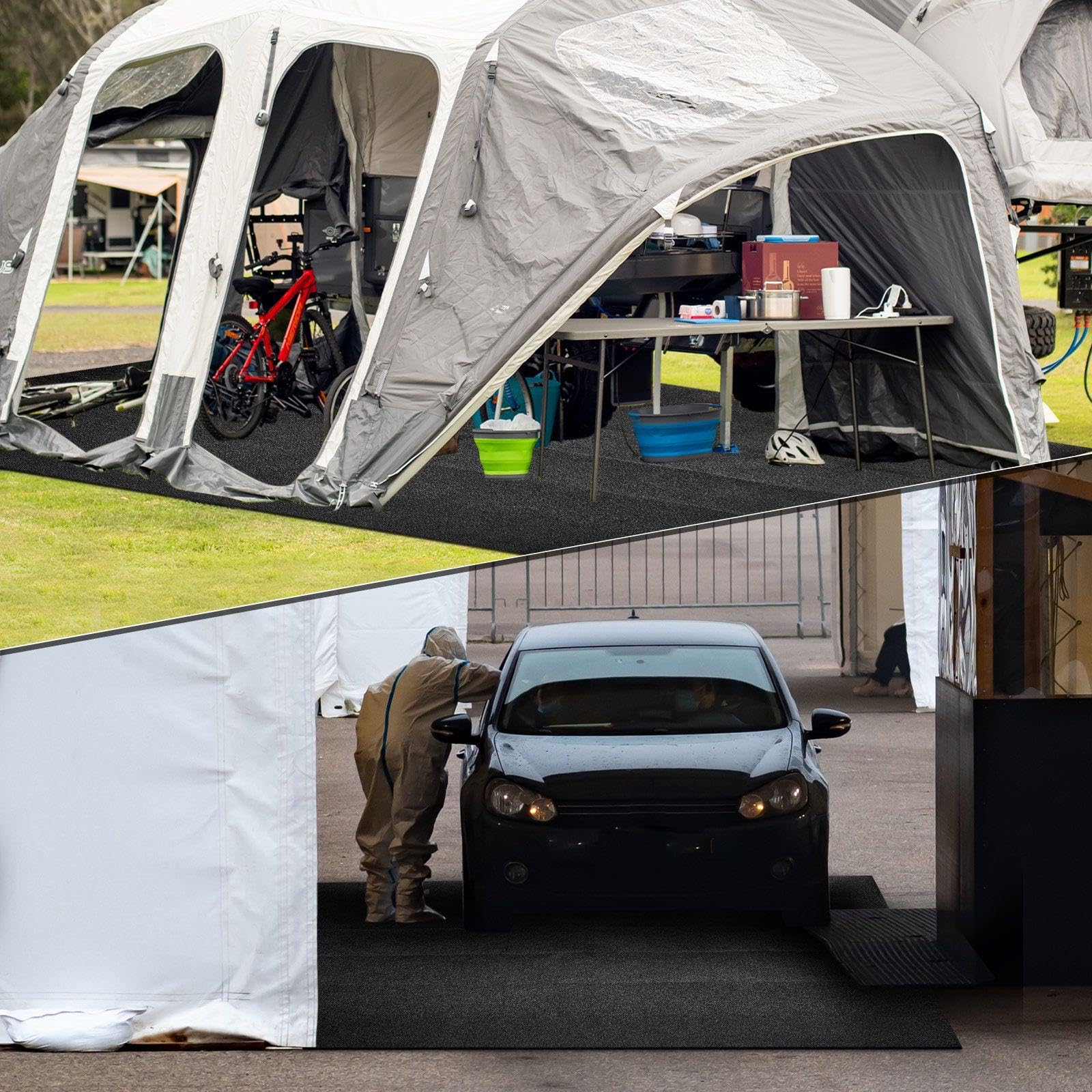 Tinideya folded for compact storage showing portability and space saving