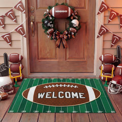 Tinideya front view of two-piece mat set adds sporty curb appeal