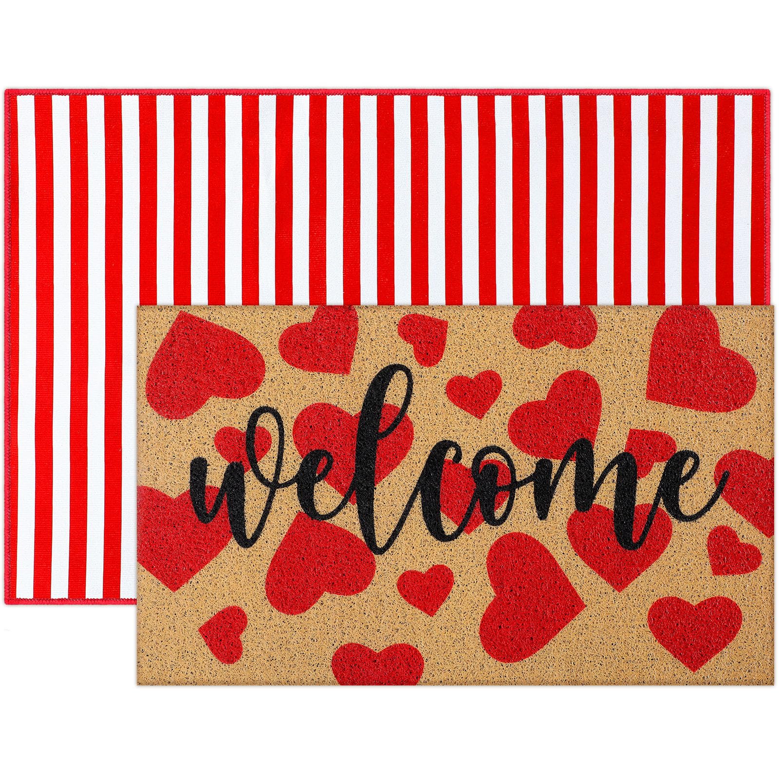 Tinideya two mats arranged as gift-ready set for easy present giving