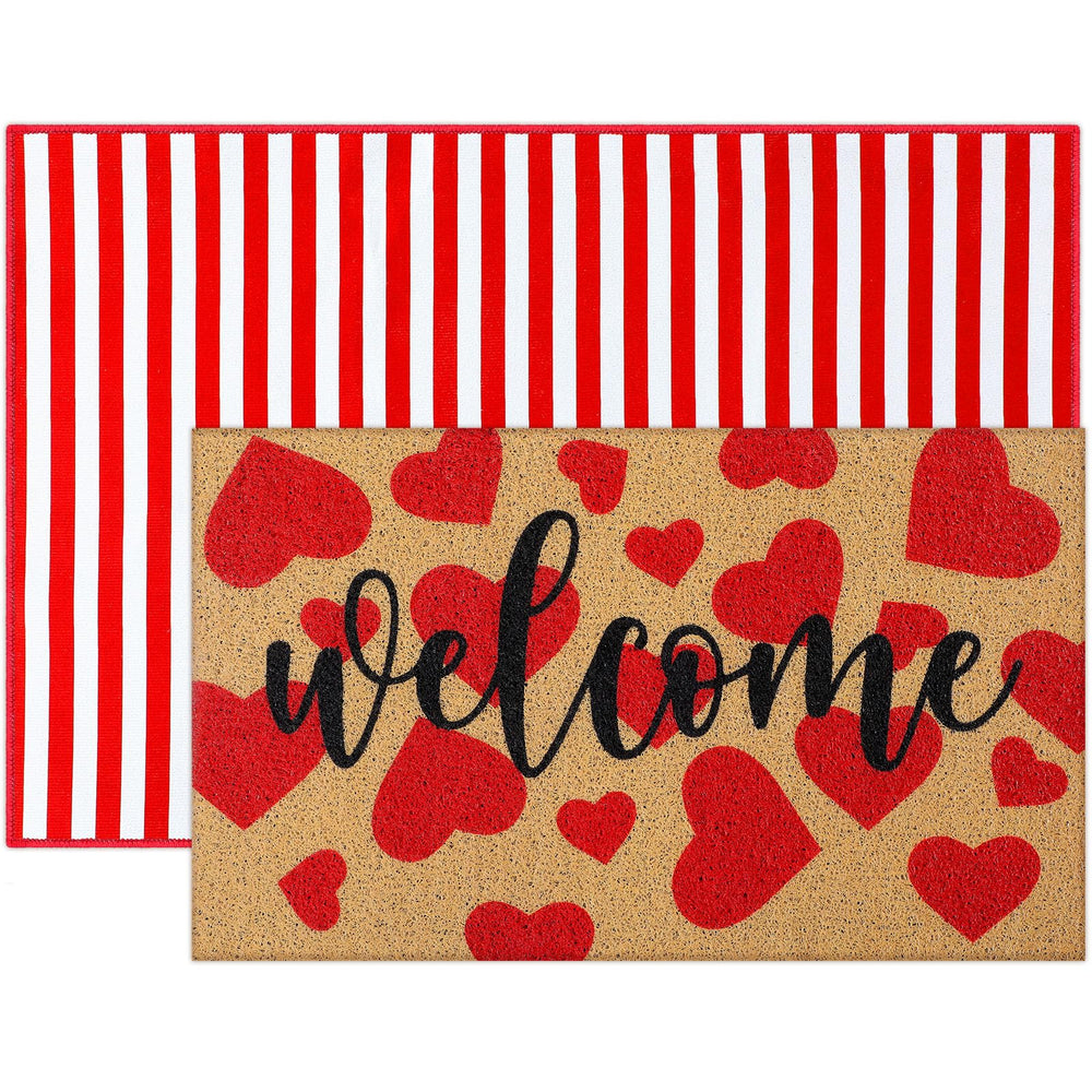 Tinideya two mats arranged as gift-ready set for easy present giving