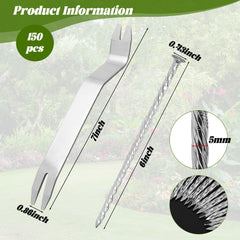 TINSKY pointed tip detail for easy insertion and reduced soil disturbance
