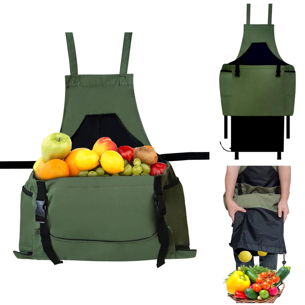 Tintsabo apron front view showing full coverage and waterproof protection