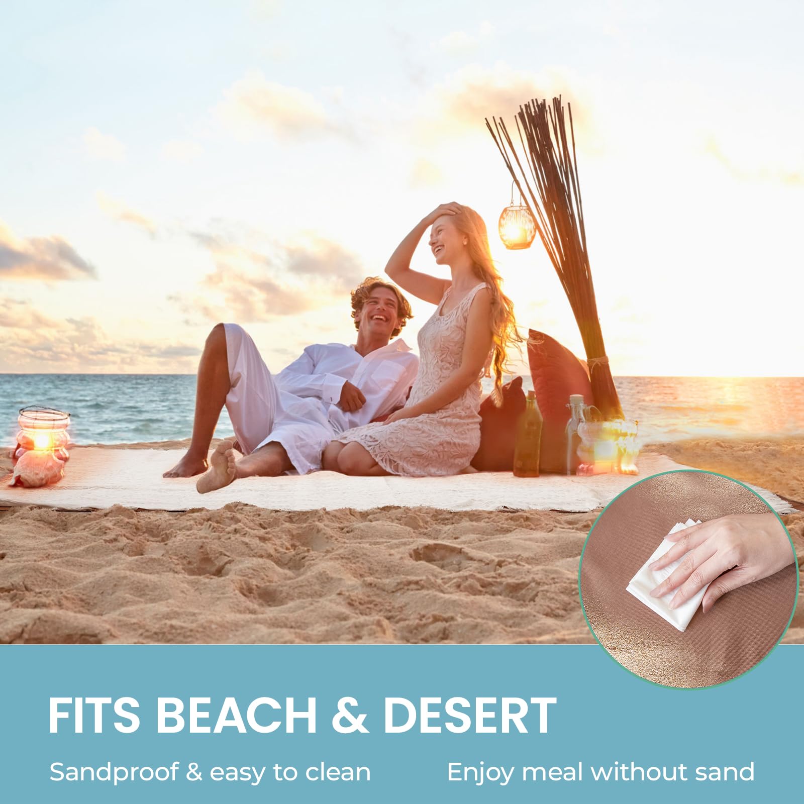 Tiny Land waterproof bottom wiped clean to block moisture benefit