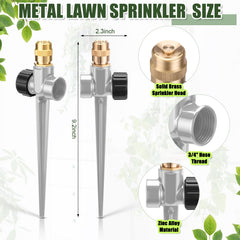 Tioncy close-up of brass nozzle highlighting adjustable spray control and durability