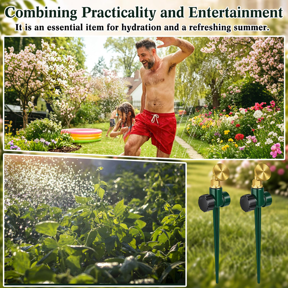 Tioncy fine mist in use cooling lawn and reducing surface temperature during hot days