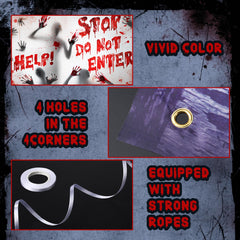 Tioncy metal grommet and rope detail demonstrating secure mounting