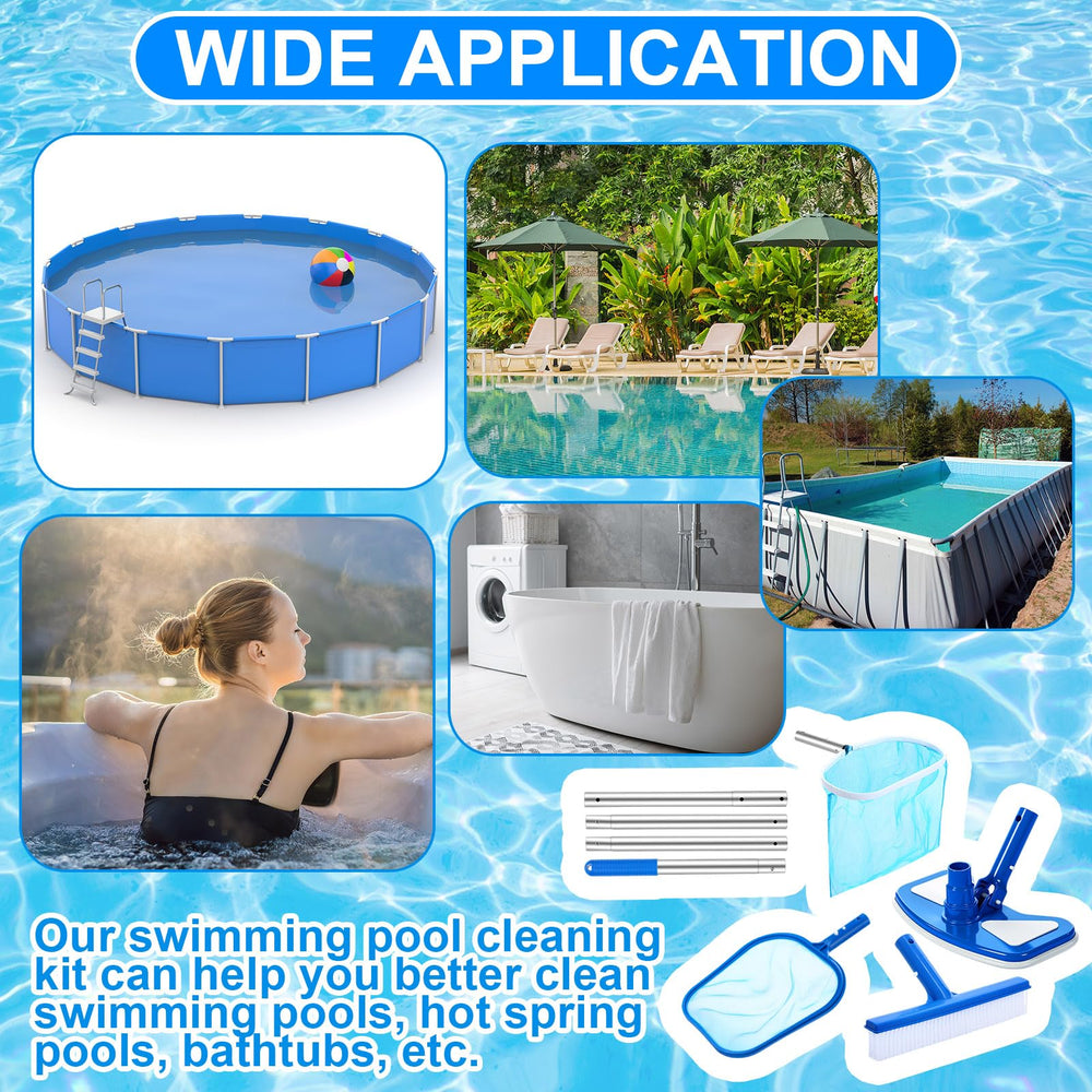 Tioncy kit in use at poolside speeding regular maintenance tasks