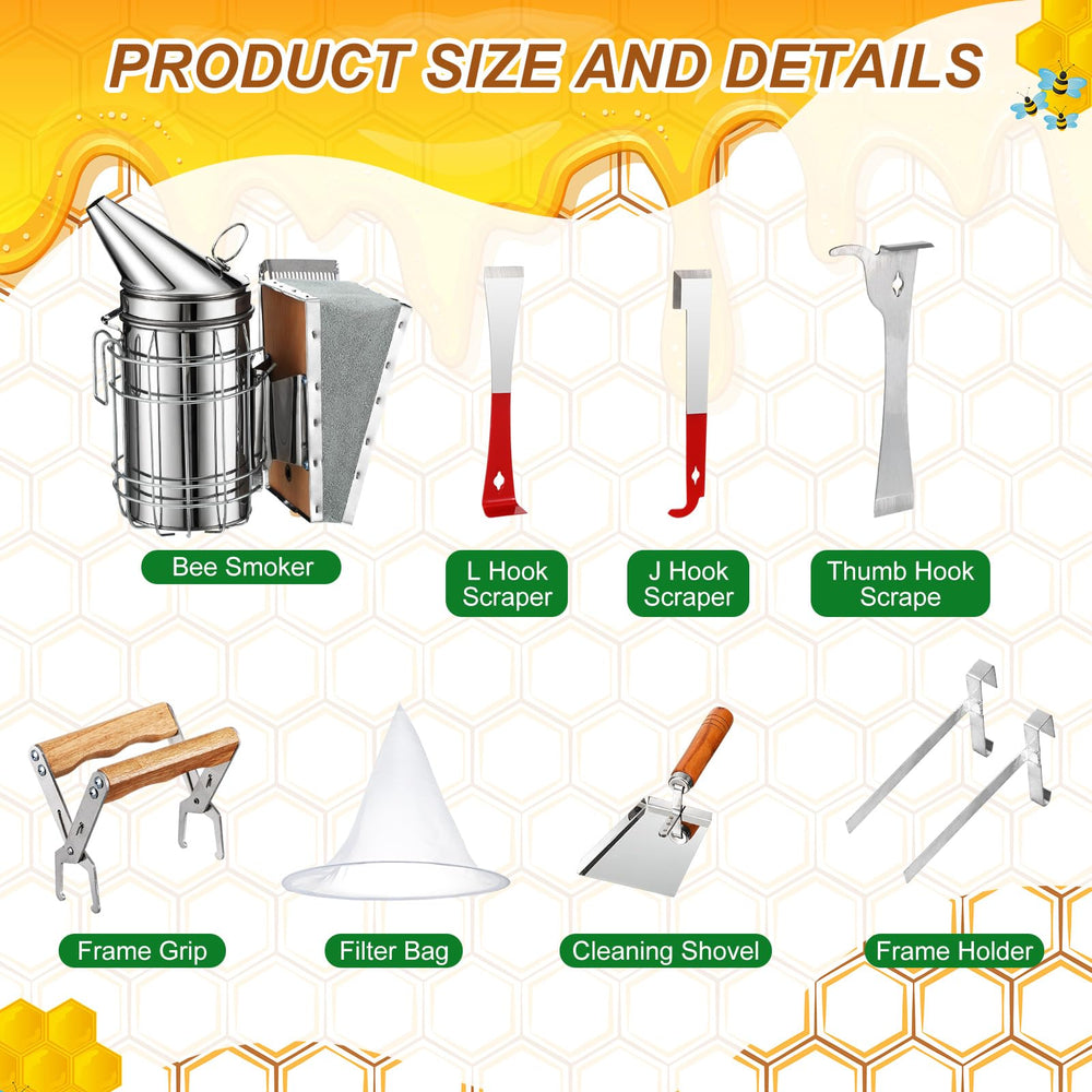 Tioncy smoker and metal tools detail demonstrating safe, controlled smoke use