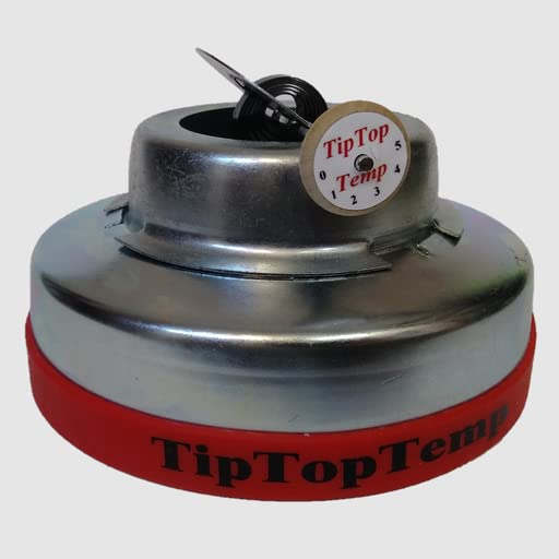 TipTopTemp in a backyard smoker setup showcasing steady slow-cooking benefits