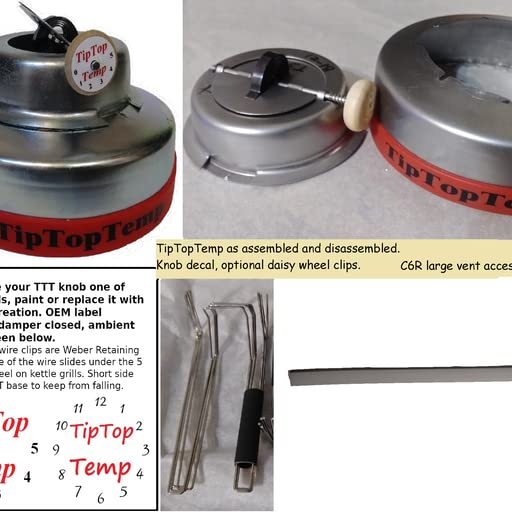 TipTopTemp held in hand for scale showing compact size and easy installation