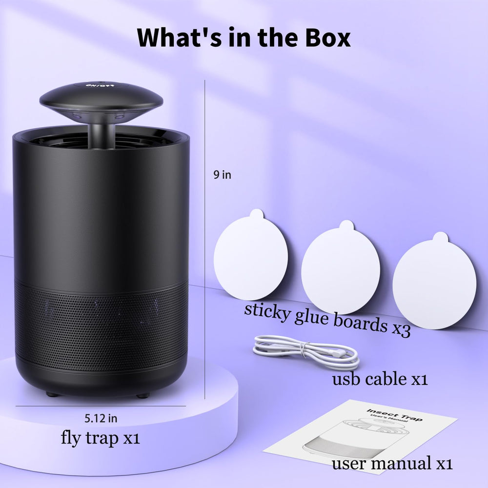 Tirgo bedside nightlight setting providing low glow and pest control