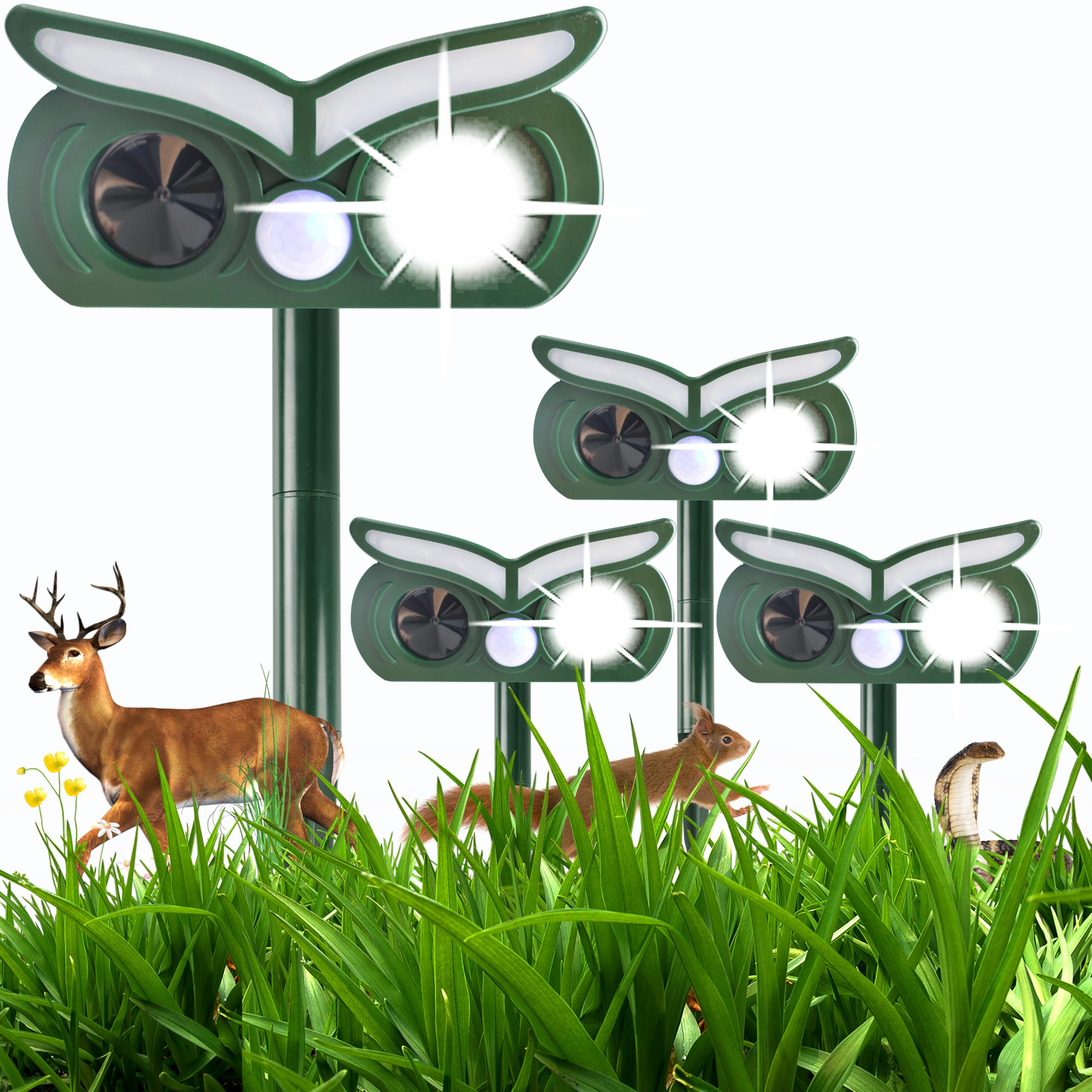 Tirgo front packaging showing four outdoor repellers and benefits