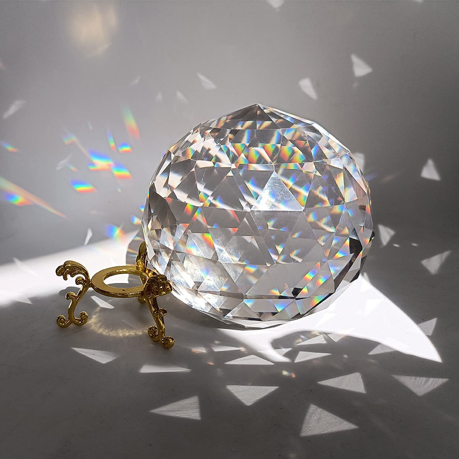 Tirifer close-up faceted surface detail emphasizing precision cut
