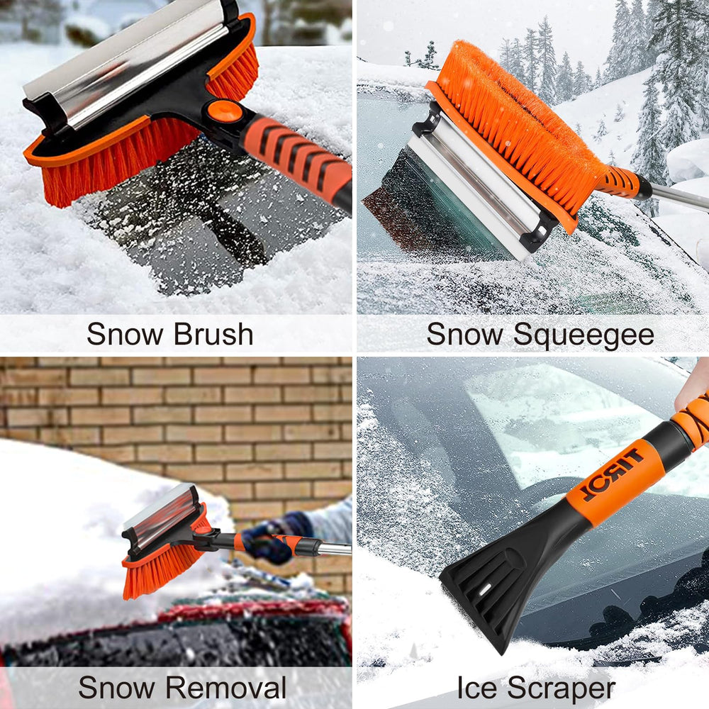 TIROL pivoting brush head locked at angle, easier brushing benefit