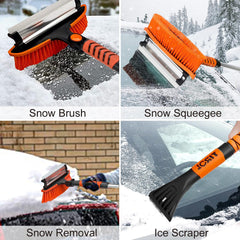 TIROL pivoting brush head locked at angle, easier brushing benefit