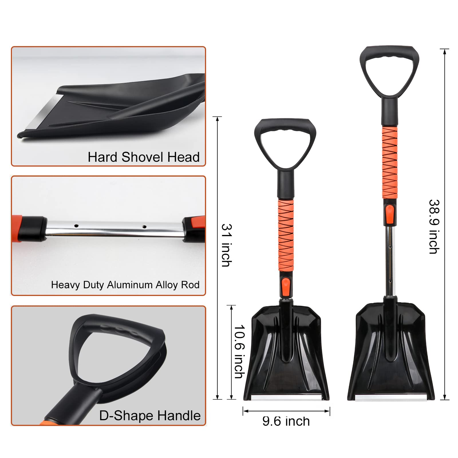 TIROL foam grip close-up, comfortable secure hold benefit
