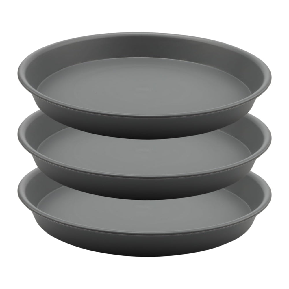 TITE plant saucer front view showing sturdy rim and stable base for reliable protection