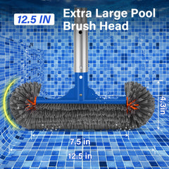 TIXANF brush bristles close-up highlighting durable nylon scrubbing power