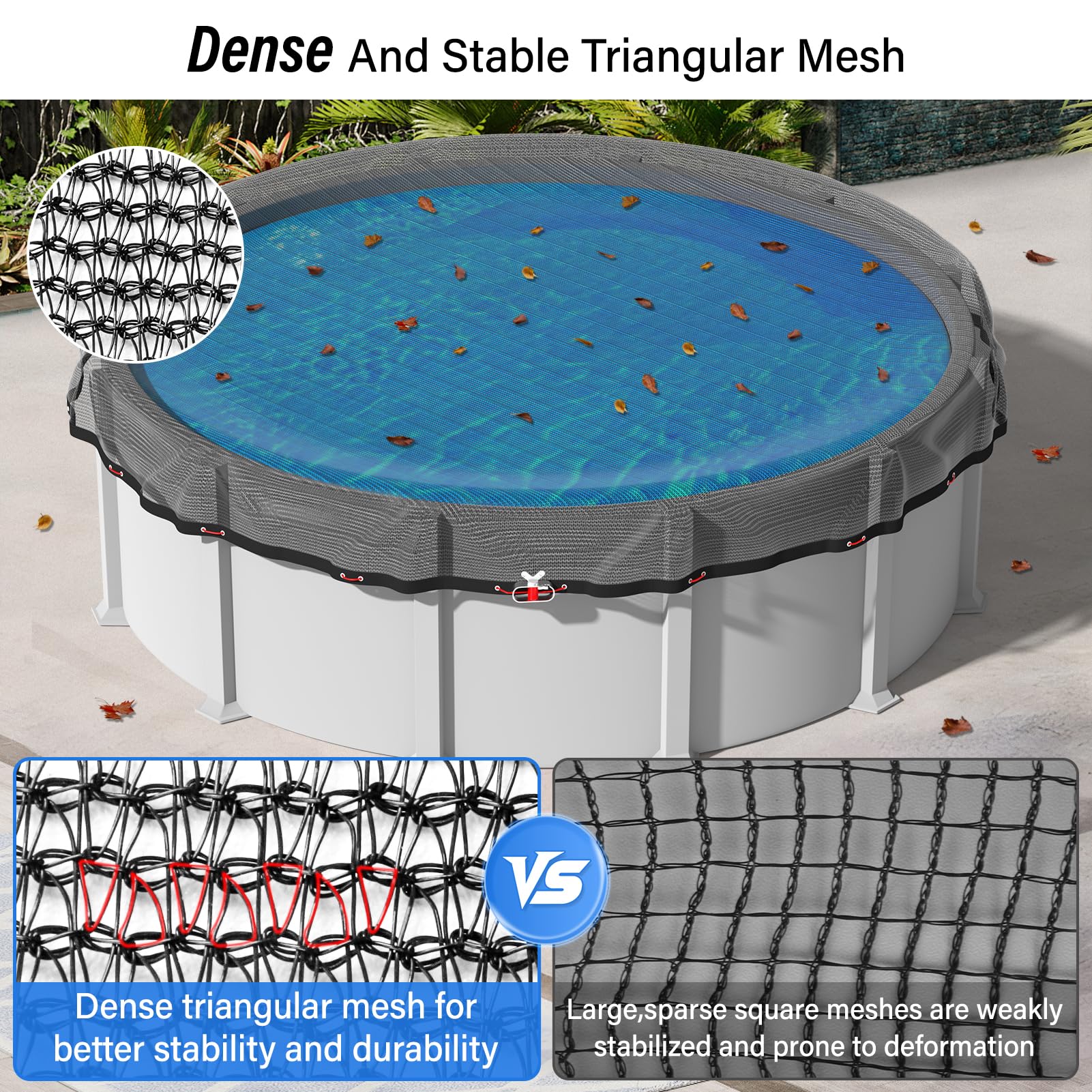 TIXANF edge and stitching showing reinforced hem for tear resistance