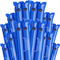 TIXANF front view of 12-pack water tubes showing full set and packaging for secure covers