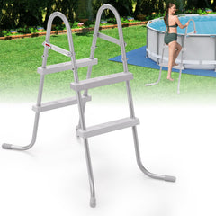 TIXANF front view ladder showing stable A-frame and entry safety