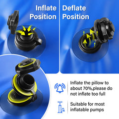 TIXANF inflated pillow in above-ground pool preventing cover sagging