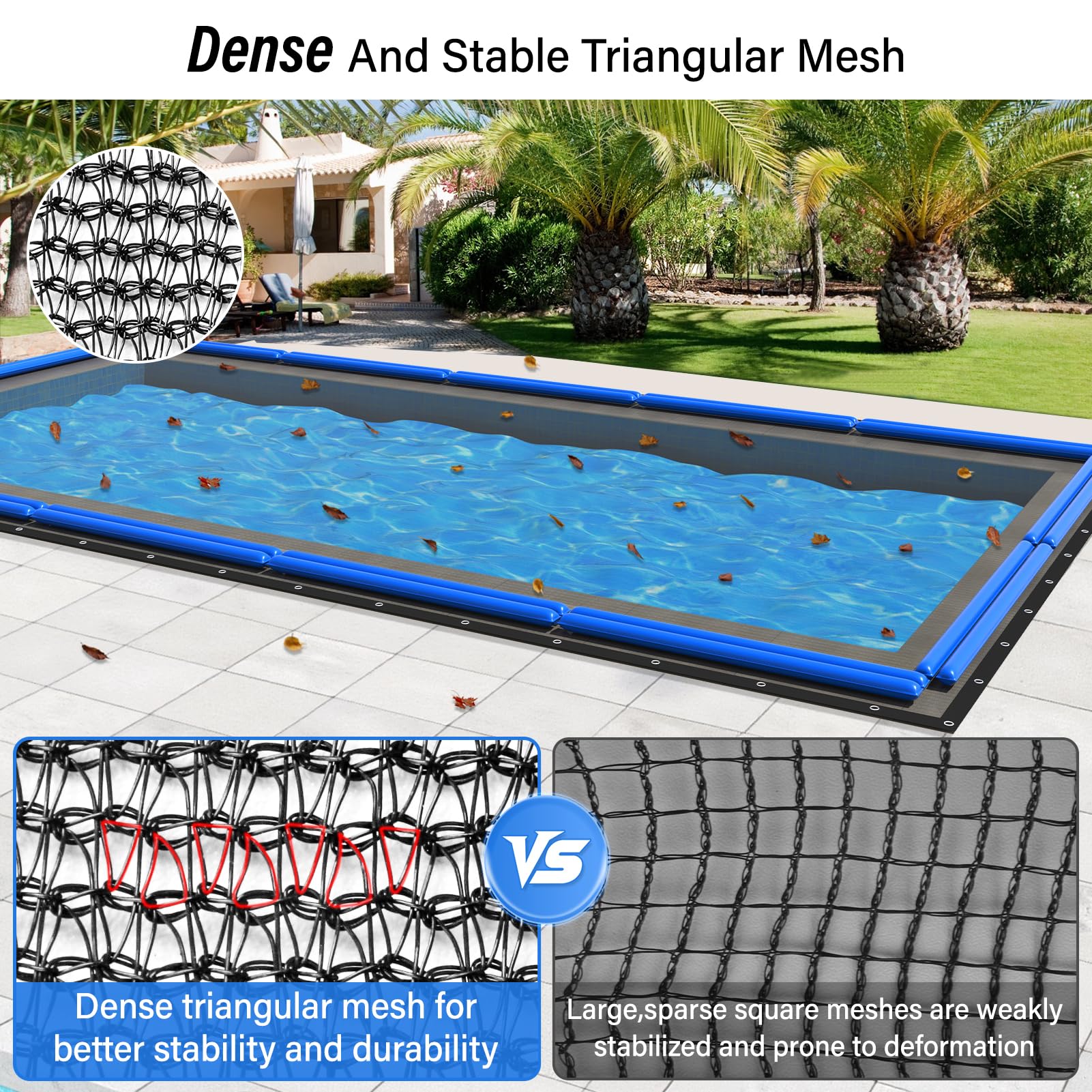 TIXANF reinforced edge and heavy stitching showing tear-resistance benefit