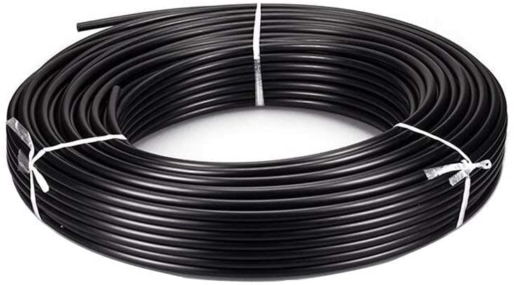 TL TOOLEGIN coiled tubing front view showing full 65.6ft length and flexibility benefit
