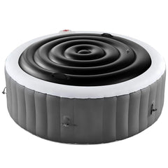 Tlswshsy front view inflated cover showing complete fit and heat retention benefit