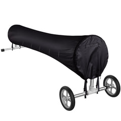 Tlswshsy front view of reel cover protecting pool reel, durable weather protection