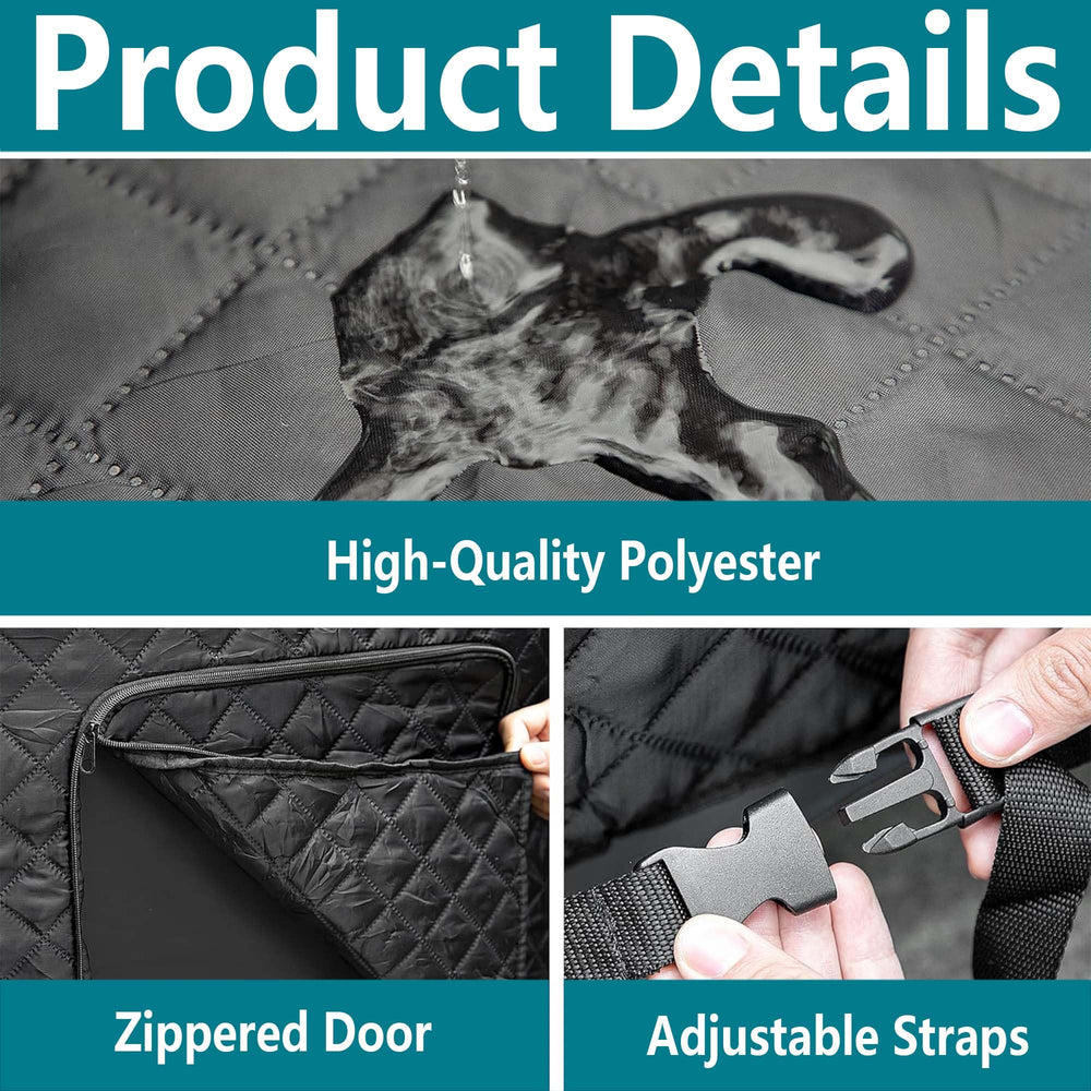 Tlswshsy handle and anti-wind strap detail eases lifting and secures cover