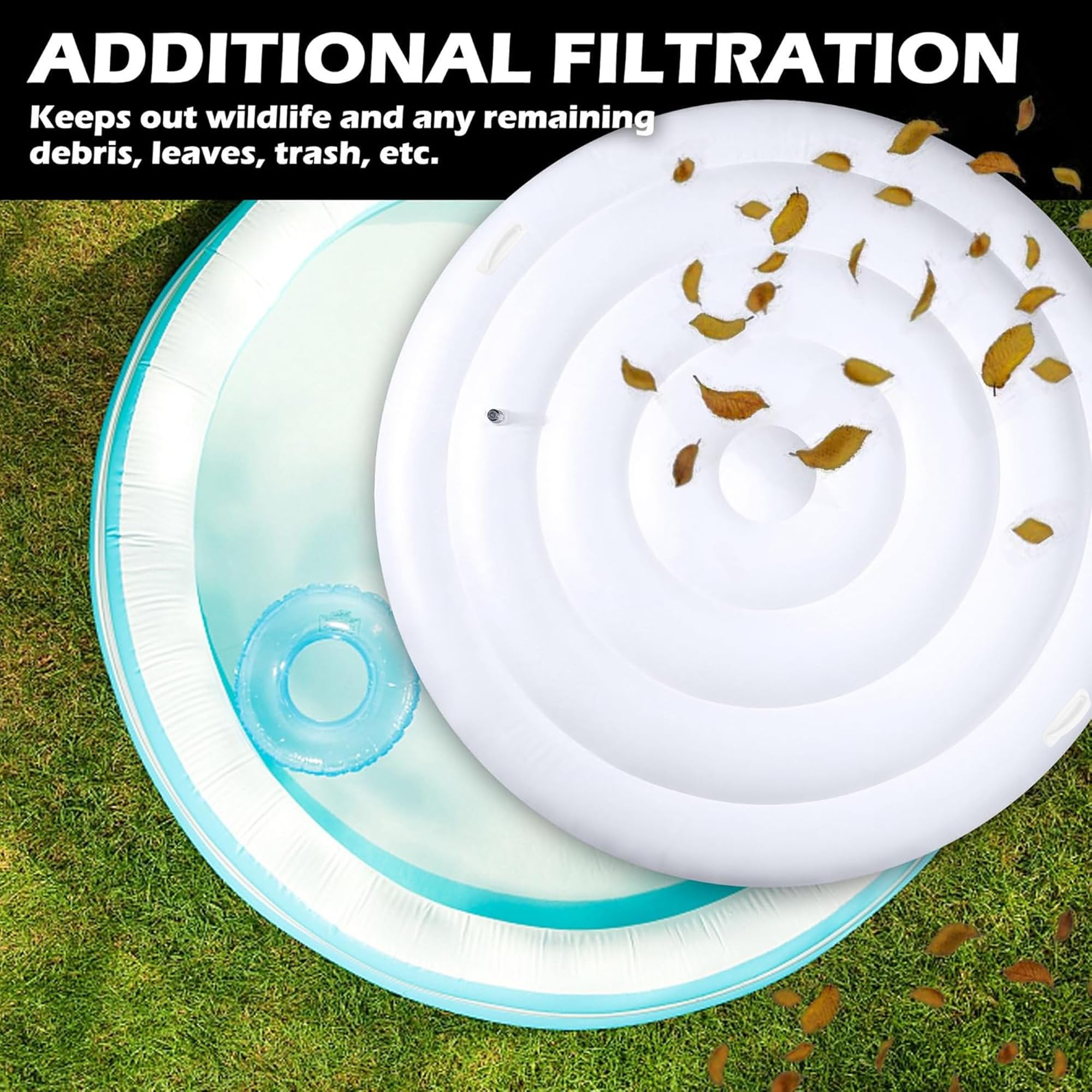Tlswshsy cover beside measuring tape to demonstrate accurate 5.4 ft size