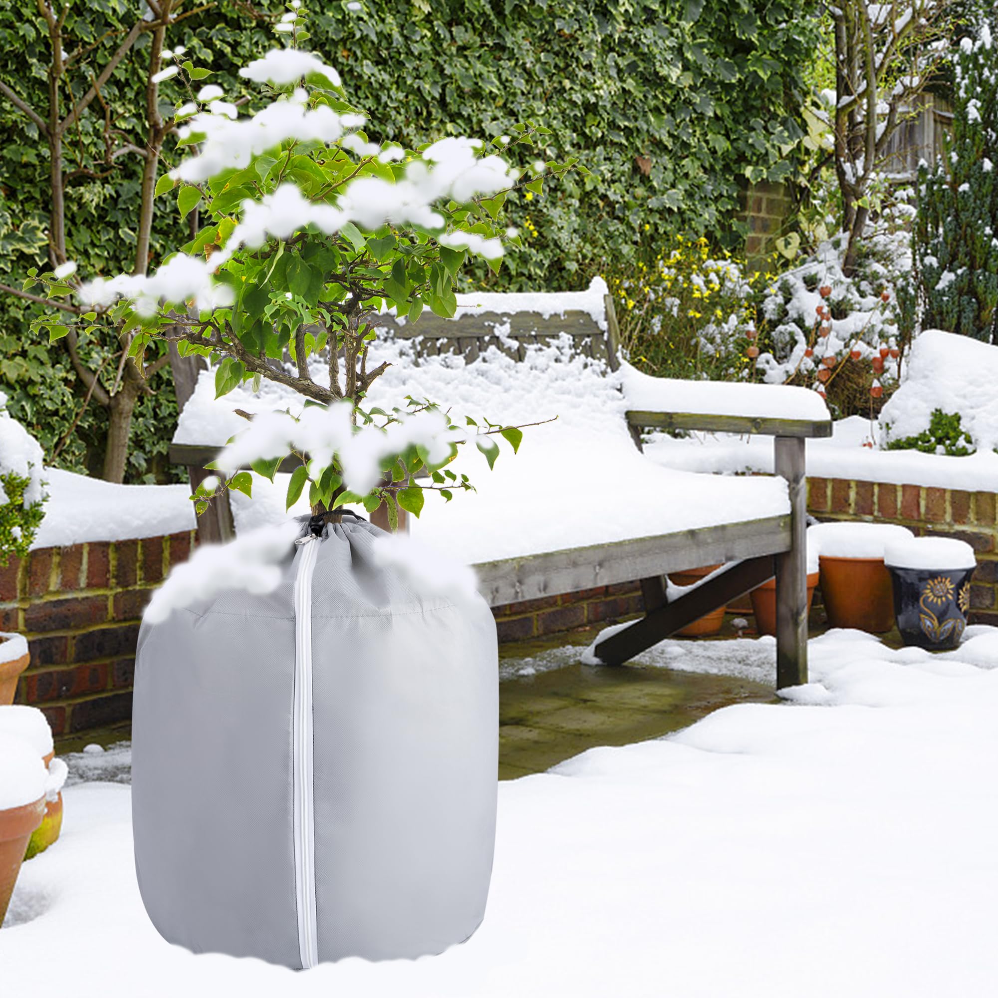 Tlswshsy cover size comparison with small tree for fit clarity
