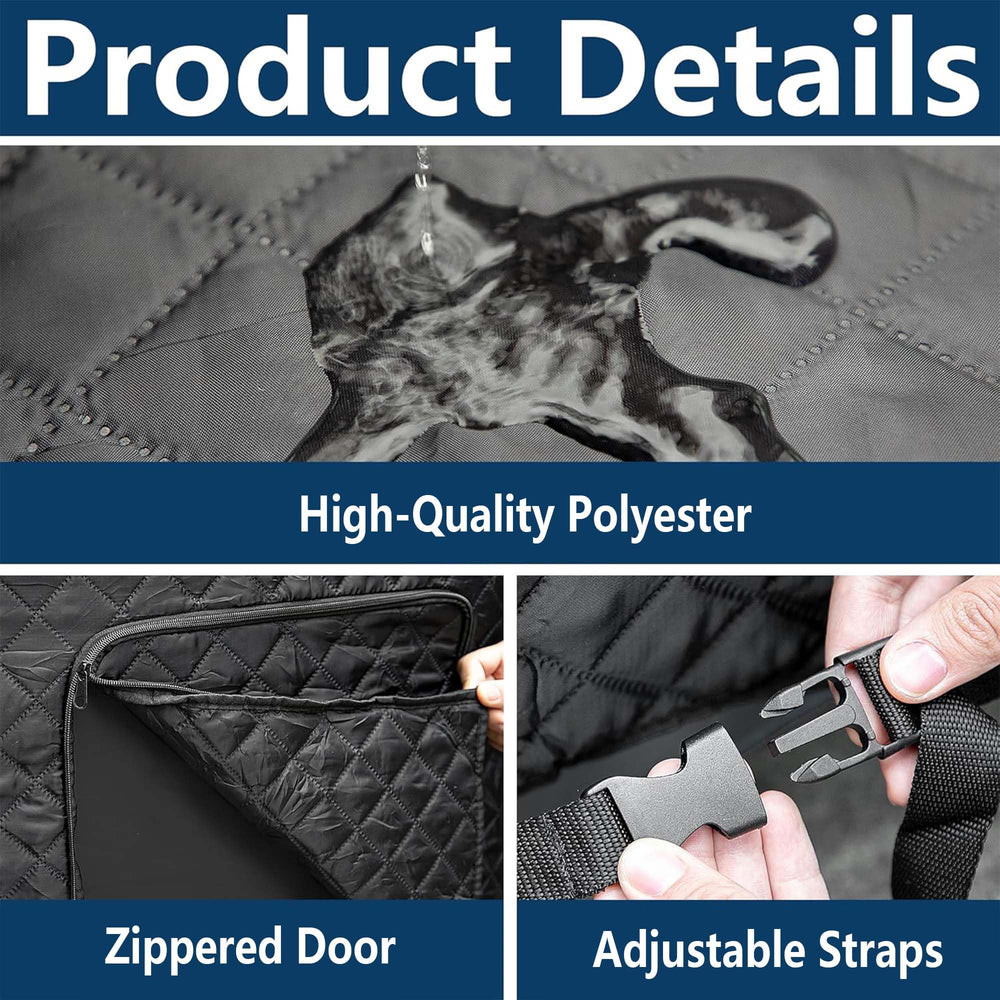 Tlswshsy zipper detail highlighting secure seal and easy access