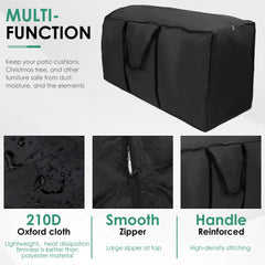 TMWEFUSC zipper and double-stitched seam detail for secure sealing