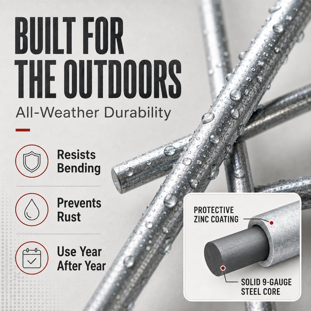 TN Supplies step-on mid-bar demonstration for easy no-tool installation