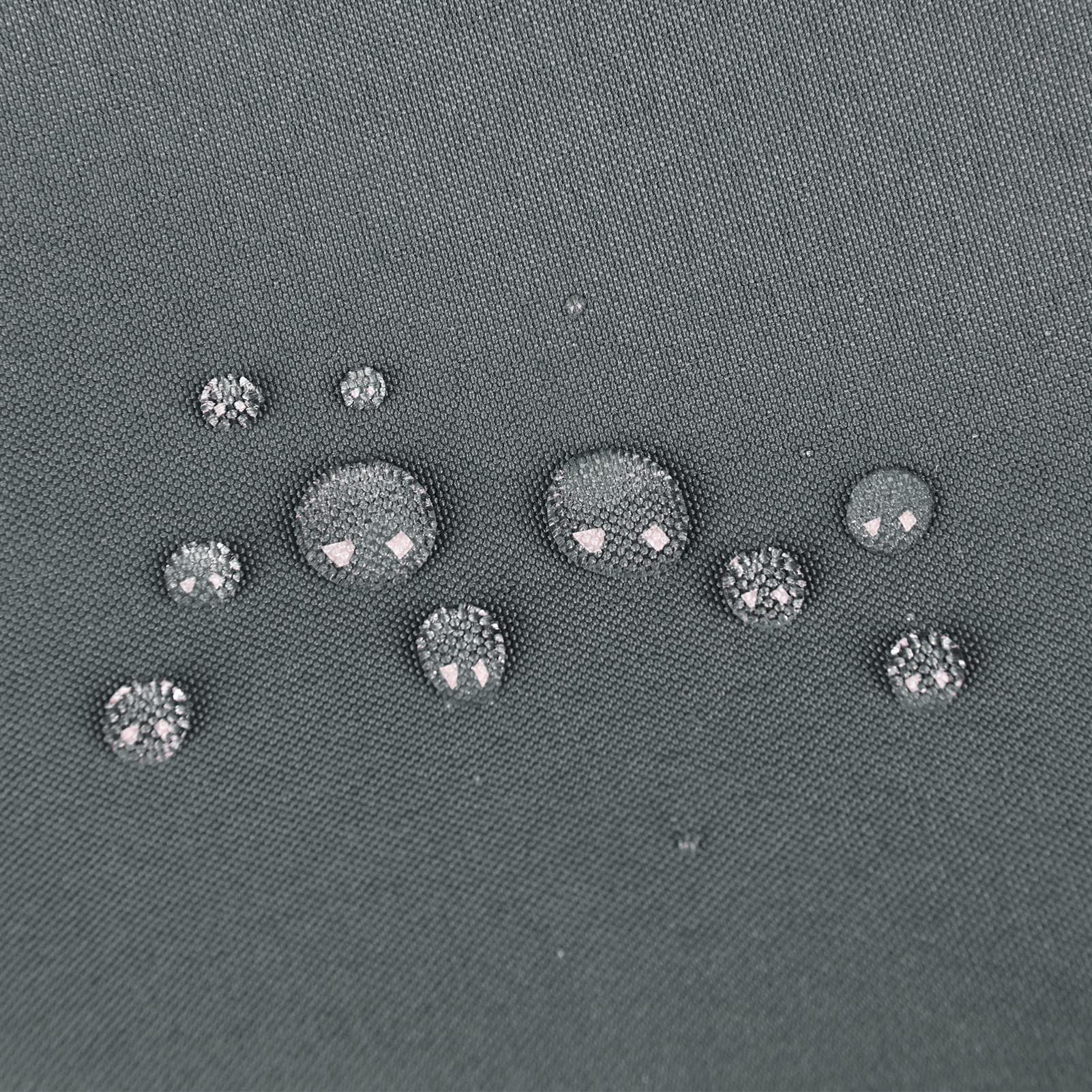Tngan fabric texture close-up demonstrating water-repellent and UV resistance