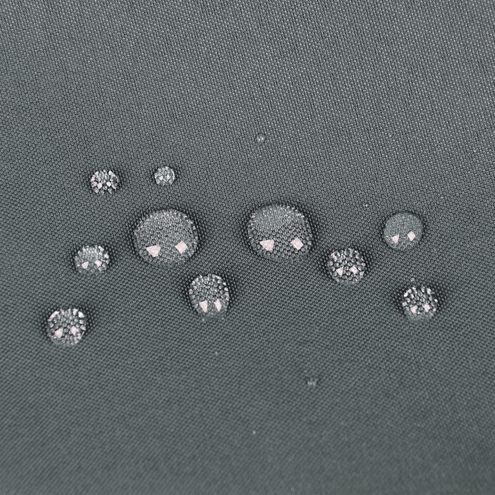 Tngan fabric texture close-up demonstrating water-repellent and UV resistance