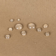 Tngan fabric texture closeup showing water-repellent polyester and UV resistance